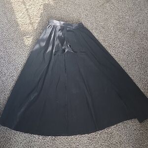 Elegant Black Maxi Skirt